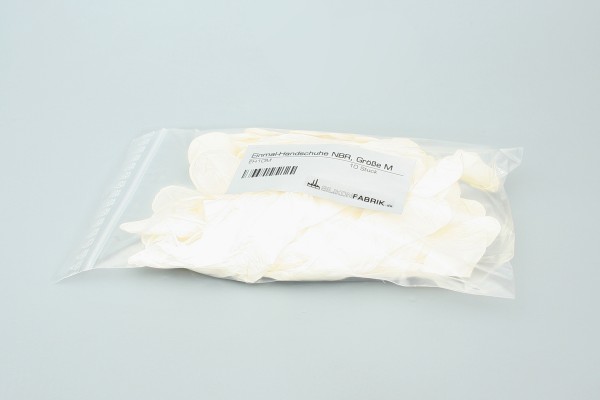 Einmal-Handschuhe. Untersuchungshandschuhe aus Nitril (NBR), 10 Stück