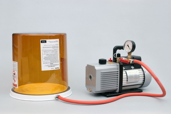 Vakuum-Komplettsystem VP1200/VK22 (Vakuumkammer mit Vakuumpumpe)