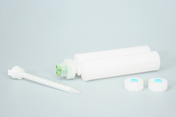 Doppelspritze,Doppelkartusche leer inkl. Mischrohr, 200 ml