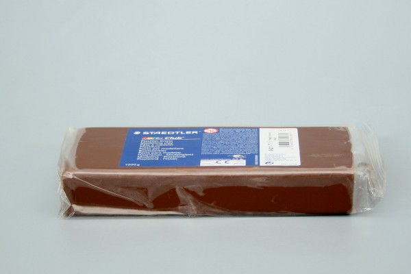 Plastilin Knete STAEDTLER NC braun - 1kg